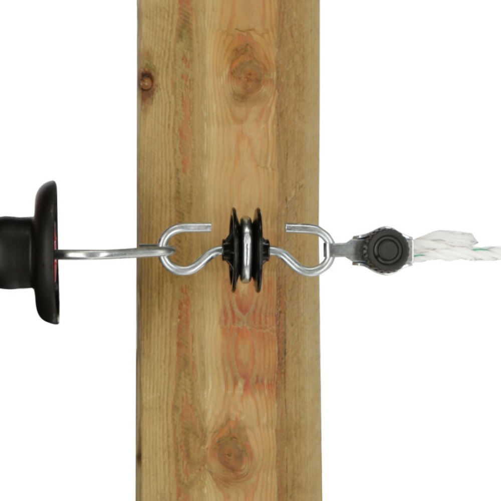 Vārtu izolators koka stabam